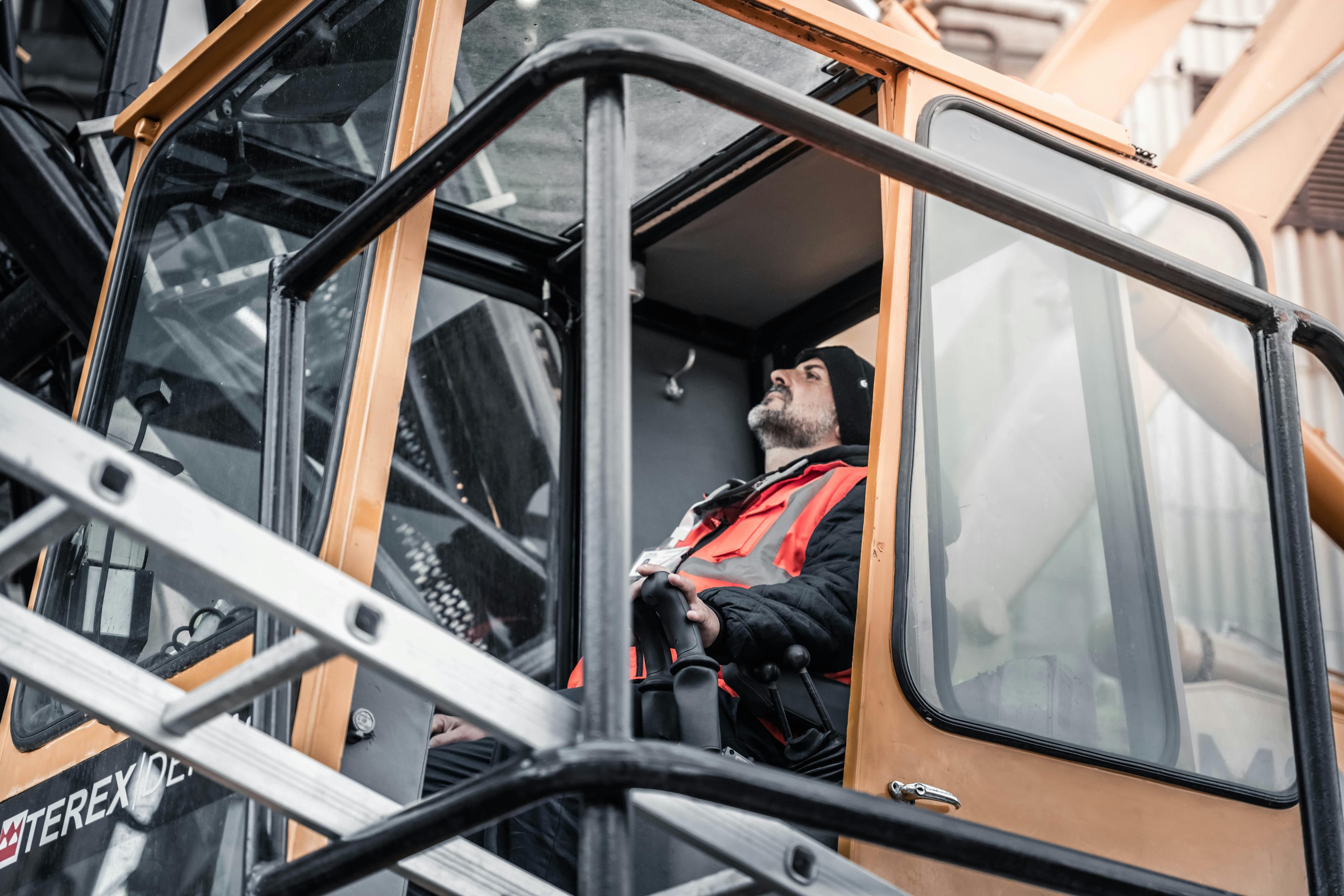 Construction equipment operator